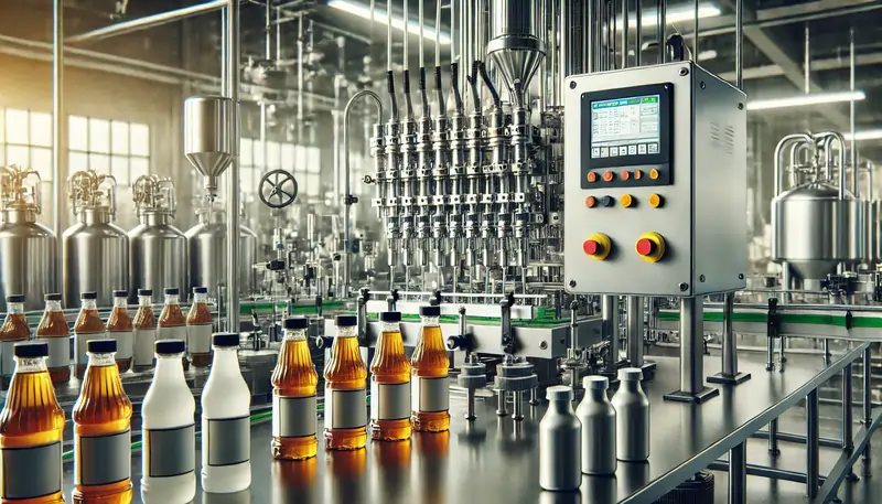 دستگاه پرکن مایعات برای تولید مواد غذایی