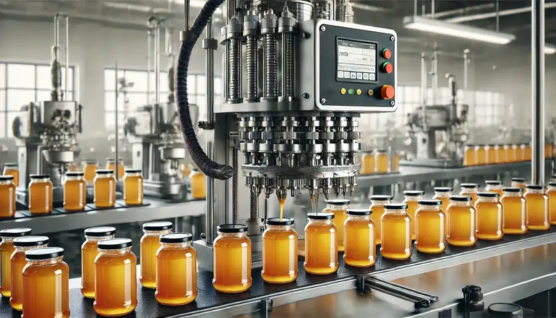 خط تولید پرکن عسل: مراحل مختلف فرآیند تولید و تاثیر دستگاههای پرکن