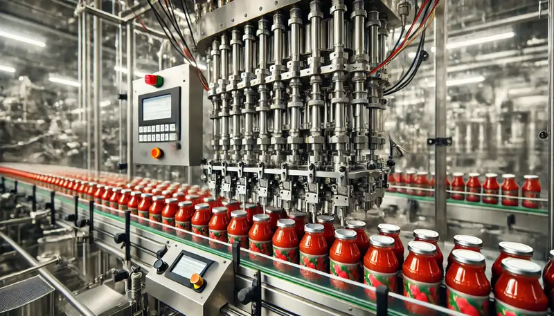 دستگاه تیوپ پرکن: نوآوری در بستهبندی و پرکردن رب گوجه فرنگی