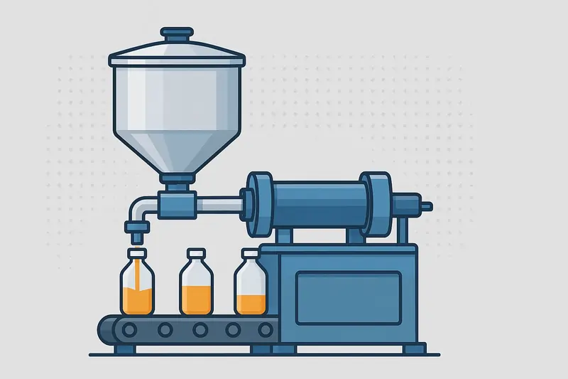 ویژگیهای فنی دستگاههای پرکن مایعات سیلندر پیستونی