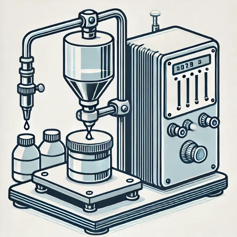 دستگاه پرکن مایعات ثقلی دستی