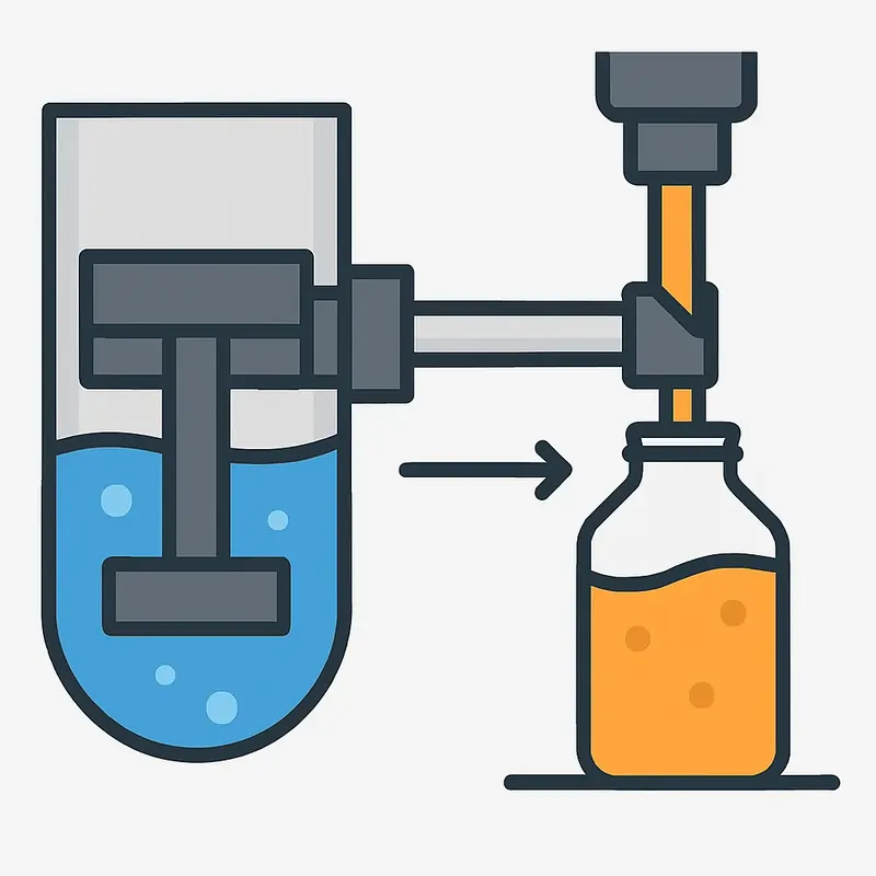 مزایای دستگاه پرکن مایعات سیلندر پیستونی