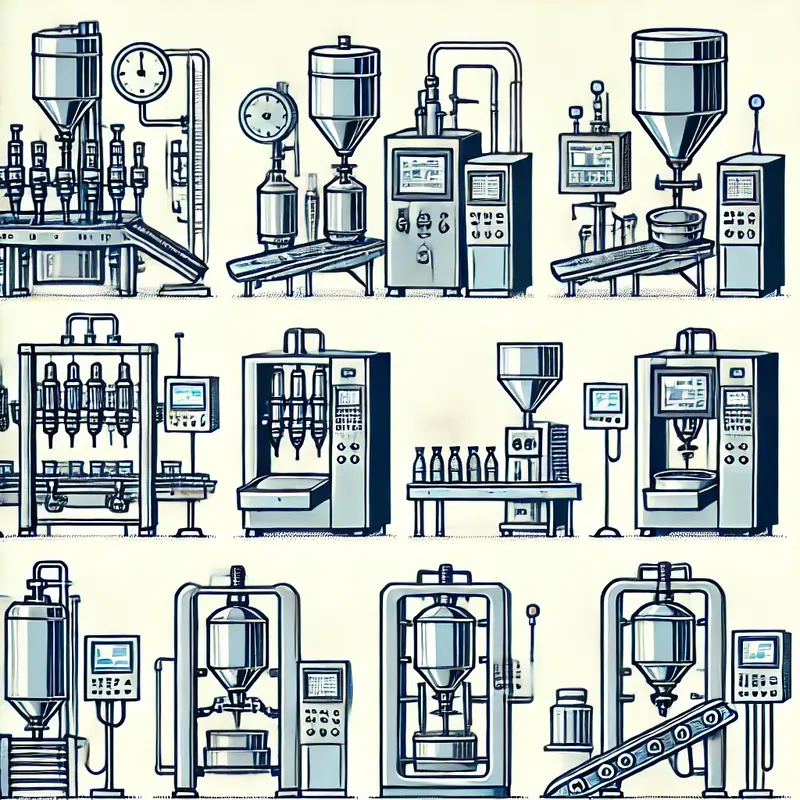 دستگاههای پرکن مایعات ثقلی در صنایع مختلف