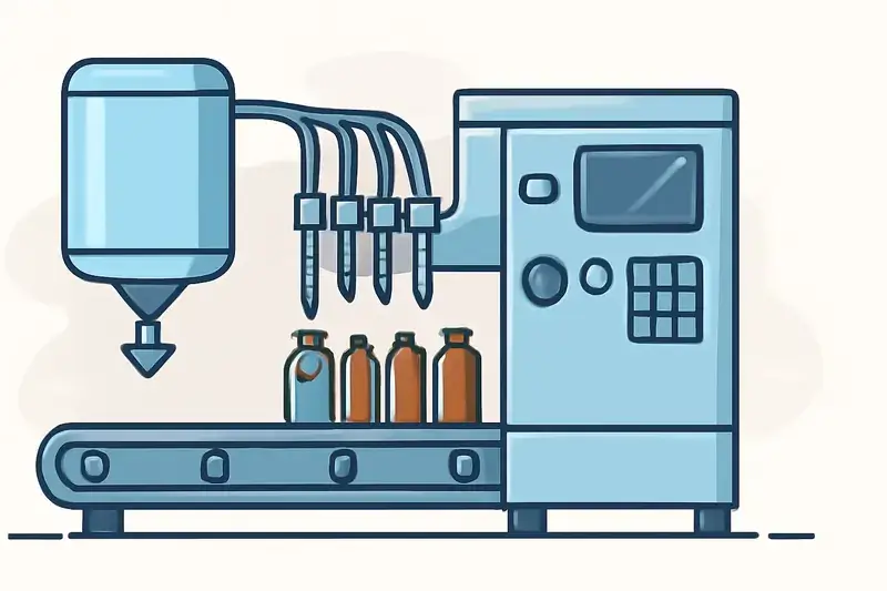 دستگاه پرکن مایعات دارویی: ابزار کلیدی در صنعت داروسازی
