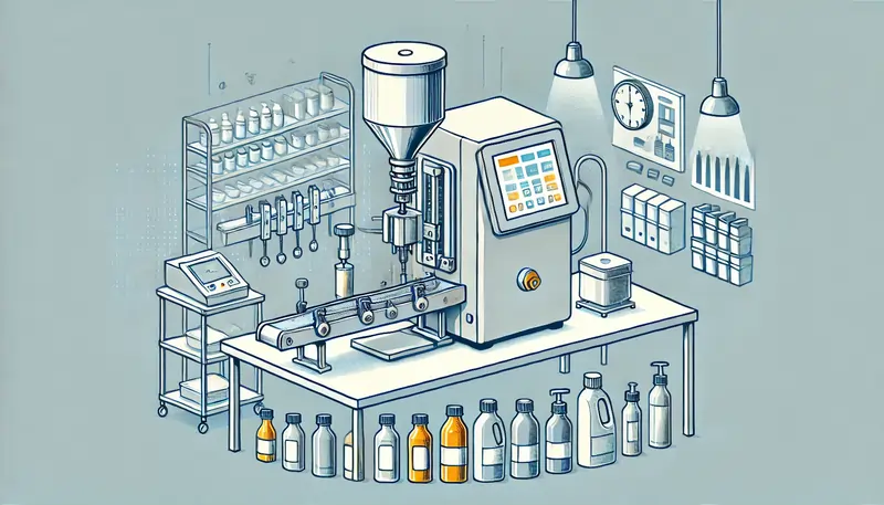 دستگاه پرکن مایعات رومیزی