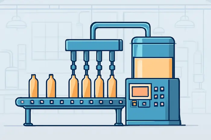 پرکن مایعات خطی