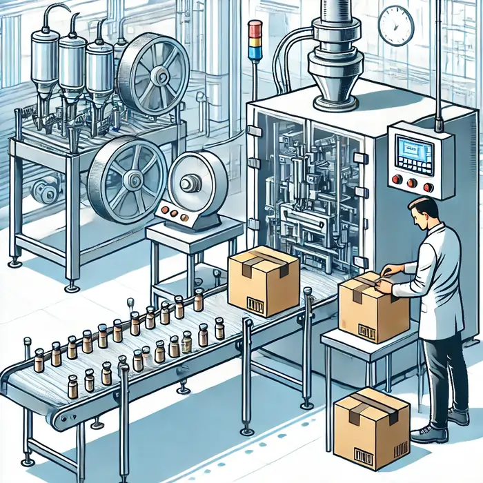 فرآیند کارتونینگ معمولاً شامل چند مرحله است: برداشتن بستهها از نوار نقاله، قرار دادن آنها بهطور منظم در جعبههای مقوایی، بستهبندی جعبه، و در برخی موارد درج برچسبها یا اطلاعات مربوط به محصول.