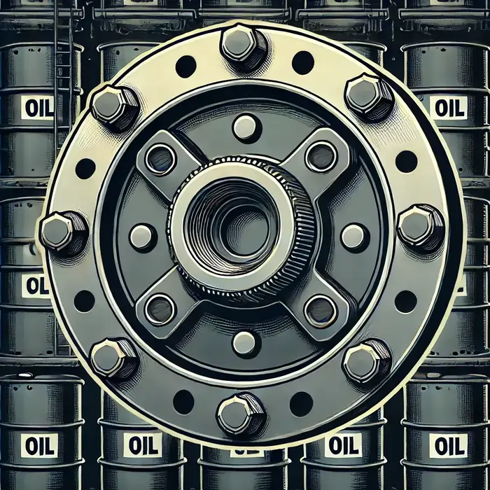 تصویر فلنج بشکه روغن