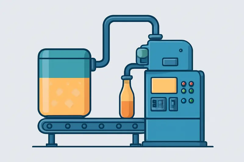 انواع پرکن مایعات خطی