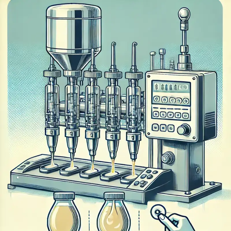 ابلیت تنظیم نازلها برای پر کردن انواع مایعات غلیظ و رقیق