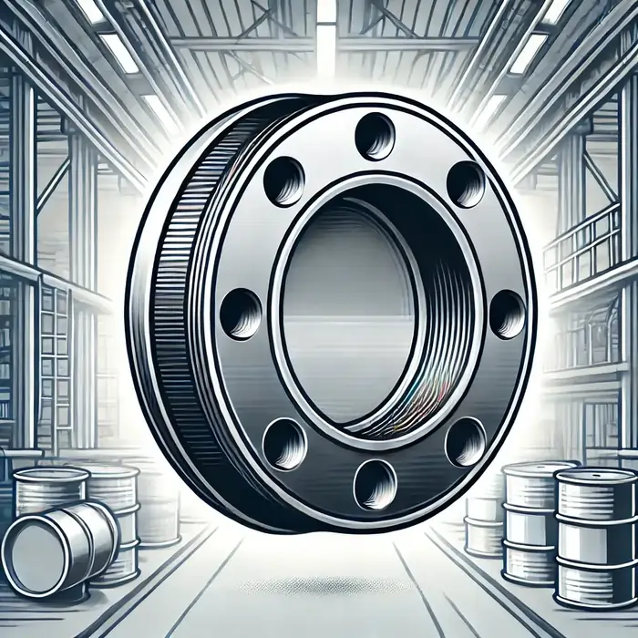 تصویر فلنج بشکه استاندارد