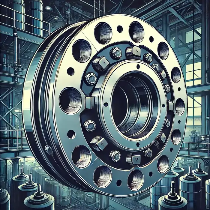 تصویر فلنج بشکه فشار بالا