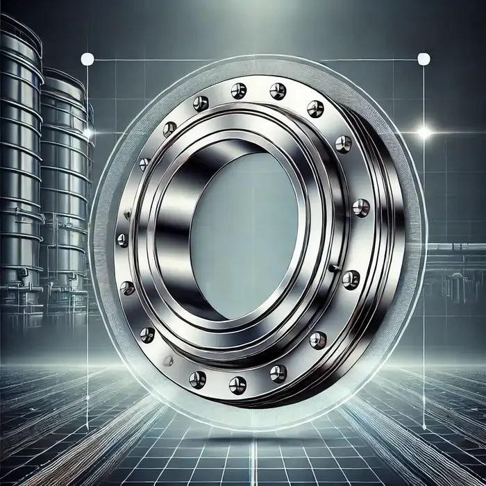 تصویر فلنج بشکه با سیستم آببندی بدون درز