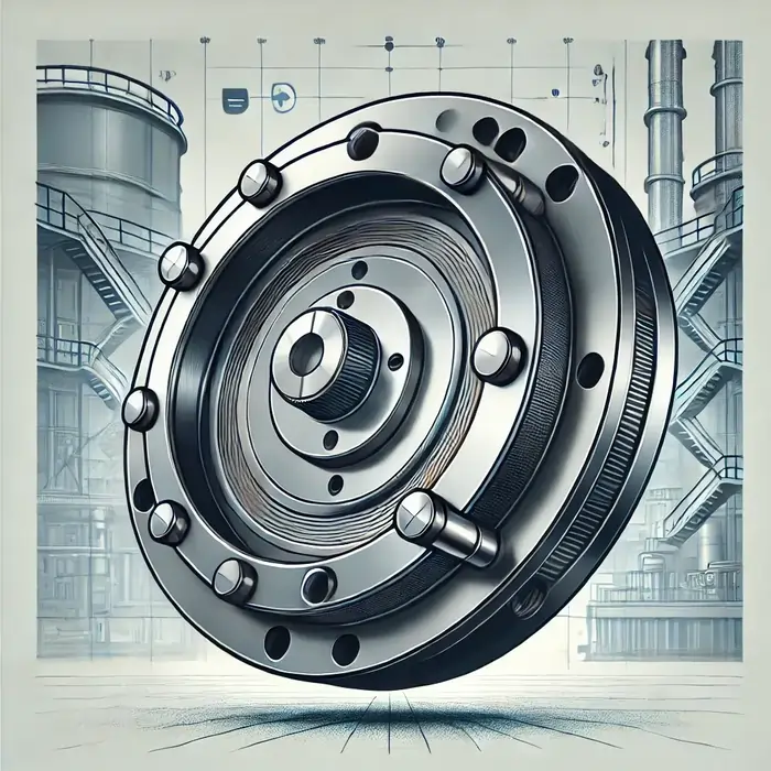 تصویر فلنج بشکه با سیستم قفل سریع